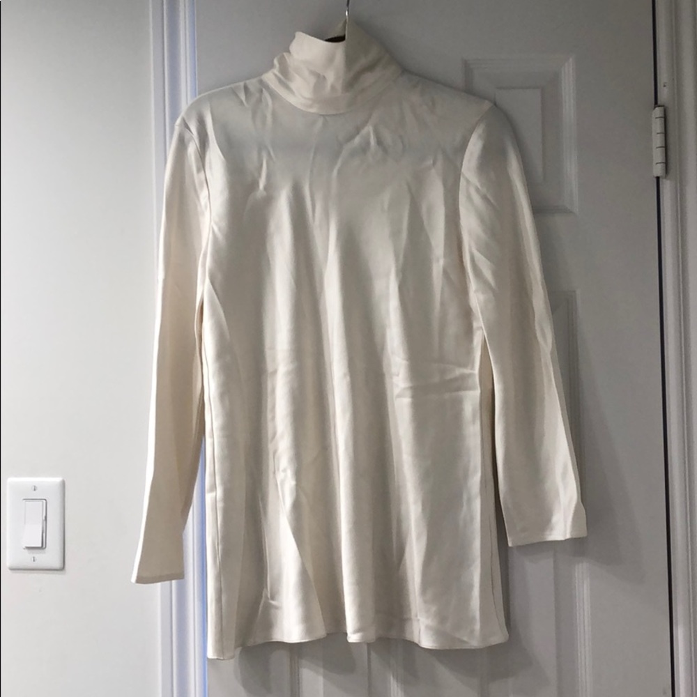 Peter Cohen turtleneck silk top